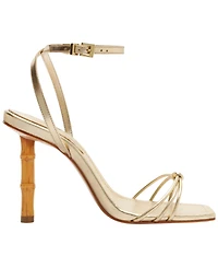 Schutz Women's Haven Bamboo Stiletto Heel Sandals