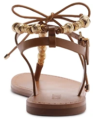 Schutz Women's Nia Round Toe Flat Sandals