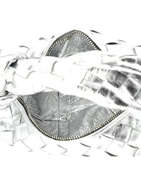 Pre-Owned Bottega Veneta Mini Bv Jodie Hobo Metallic Intrecciato Nappa