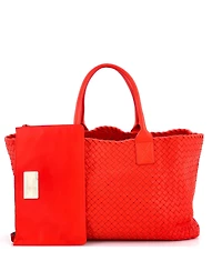 Pre-Owned Bottega Veneta Medium Cabat Tote Intrecciato Nappa