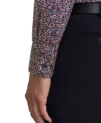 Ted Baker Men's Floral Print Slim Fit Dress Shirt