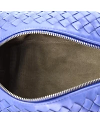 Pre-Owned Bottega Veneta Small Zip Hobo Intrecciato Nappa