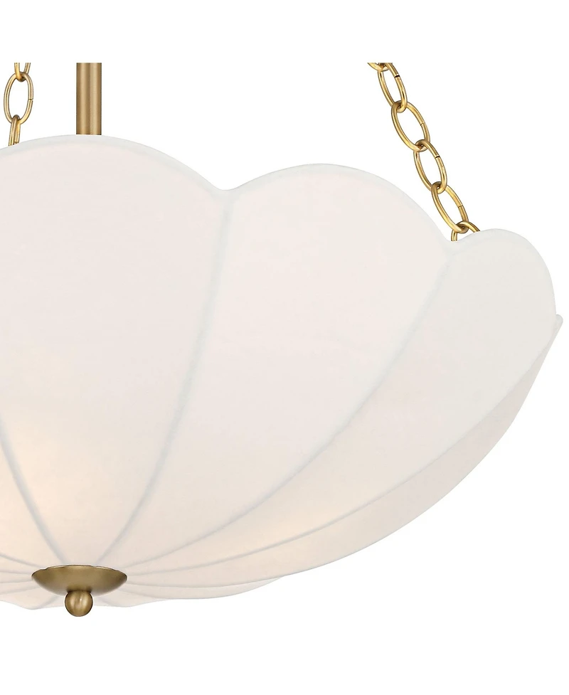 Possini Euro Design Amalthea 20" Wide Warm Pendant Light