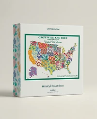 Macy's Flower Show U.s. Flower Map Puzzle, Macy's Exclusive