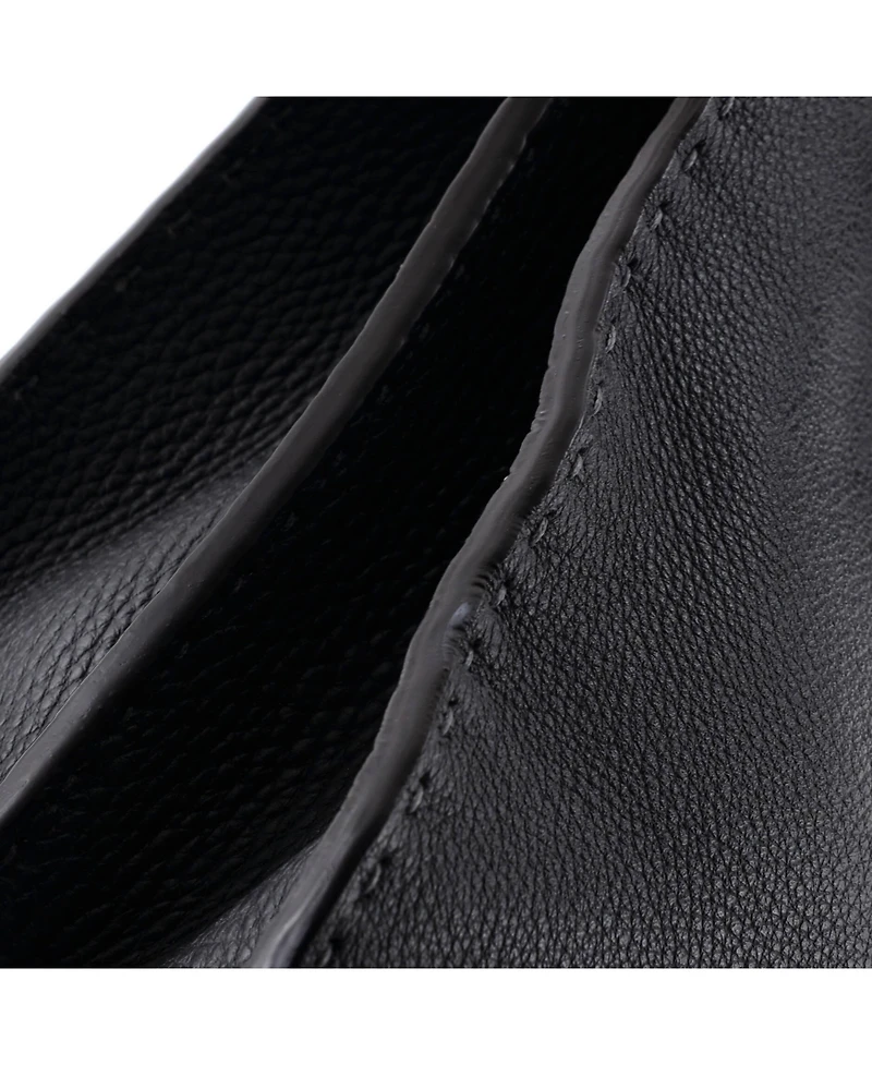 Pre-Owned Fendi Medium Selleria Peekaboo ISeeU Bag Leather