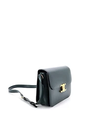 Pre-Owned Celine Large Triomphe Shoulder Bag Smooth Calfskin