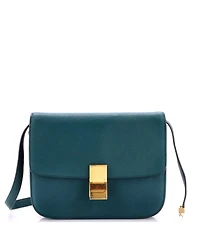 Pre-Owned Celine Medium Classic Box Bag Grainy Leather