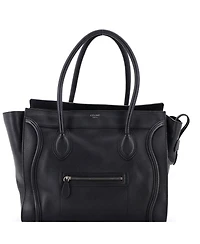 Pre-Owned Celine Shoulder Luggage Bag Leather