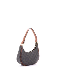Pre-Owned Celine Ava Bag Triomphe Coated Canvas
