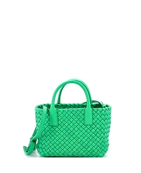 Pre-Owned Bottega Veneta Mini Cabat Tote Intrecciato Nappa
