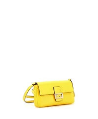 Pre-Owned Fendi Micro Baguette Bag Leather