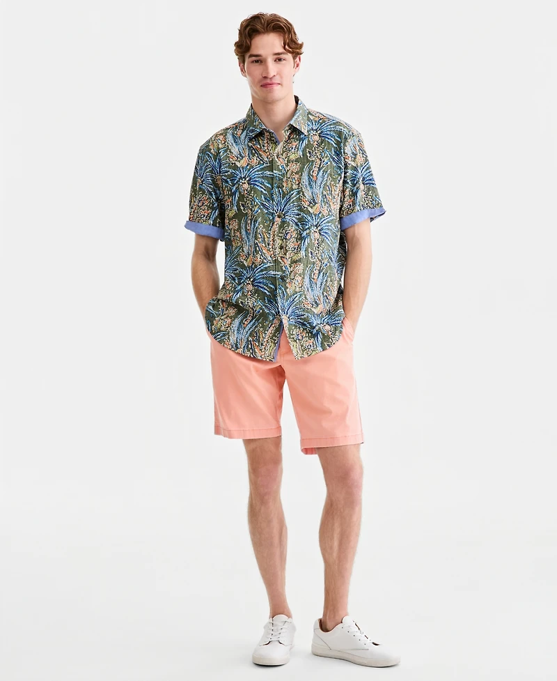 Tommy Bahama Men's Nova Wave Feira Fronds Short-Sleeve Shirt