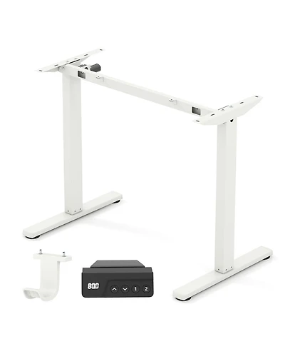 Sugift Electric Standing Desk Frame Height Adjustable with Led Display