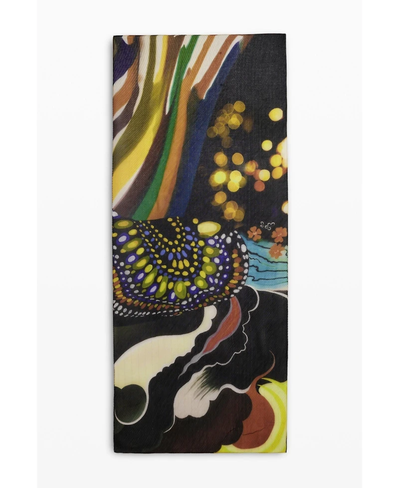 Desigual Women's Foulard Designed By Mr. Christian Lacroix