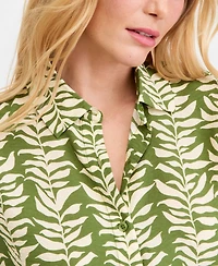 I.n.c. International Concepts Women's Flowy Half-Sleeve Blouse, Macy's Exclusive