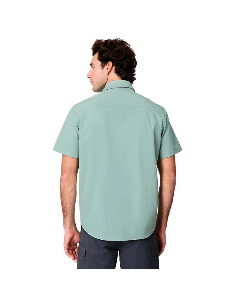 Free Country Men's Sedona Rip-Stop Short Sleeve Explorer Shirt