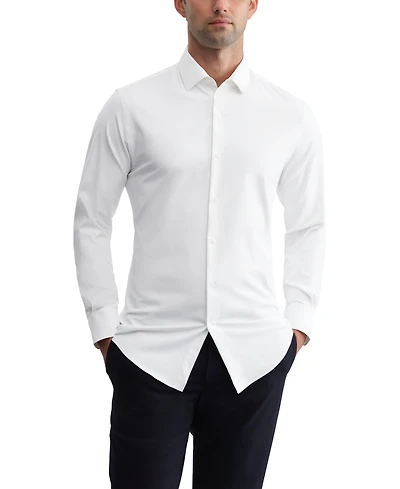 Tommy Hilfiger Men's Long-Sleeve Athletic Fit Dress Shirt