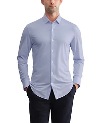 Tommy Hilfiger Men's Long-Sleeve Athletic Fit Dress Shirt