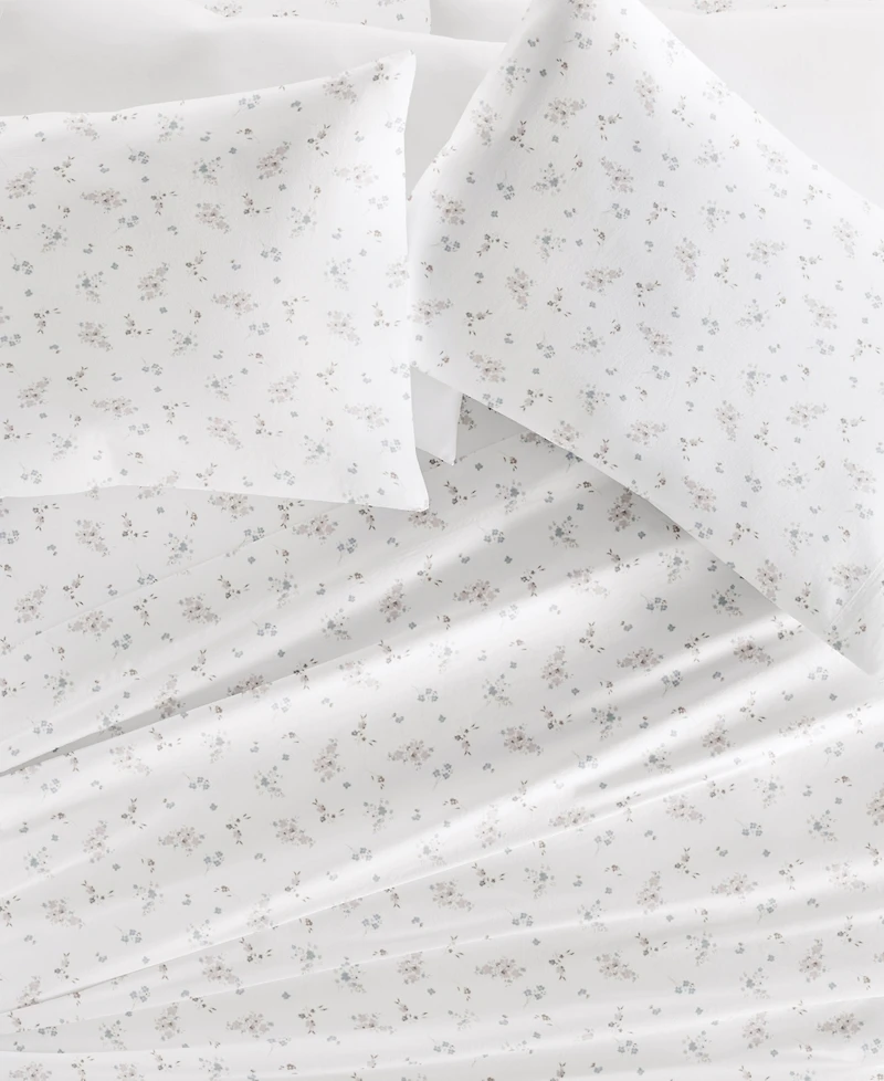 ienjoy Home Long Staple 300-Thread Count Cotton Pattern 4-Pc. Sheet Set, California King