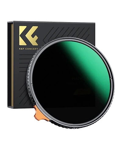 K&F Concept 82mm Nano-Xcel Series ND2-400 1-9 Stop Multi-Coated Vnd Filter