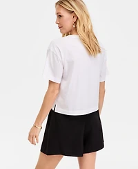 I.n.c. International Concepts Women's Cotton Embroidered T-Shirt, Macy's Exclusive