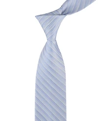 Calvin Klein Men's Classic Fit Manzon Striped Tie