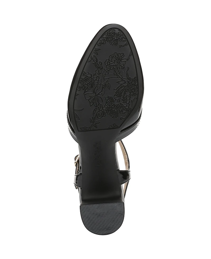 LifeStride Women's Toni T-Strap Pointed Toe Pumps