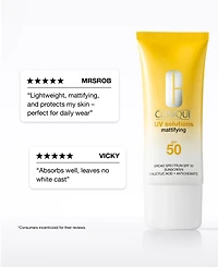 Clinique Uv Solutions Mattifying Sunscreen Spf 50 Face Cream, 1.3 oz.