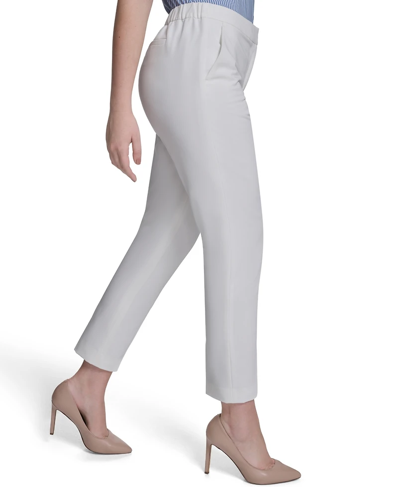 Tommy Hilfiger Women's Sloane Slim-Leg Ankle Pants