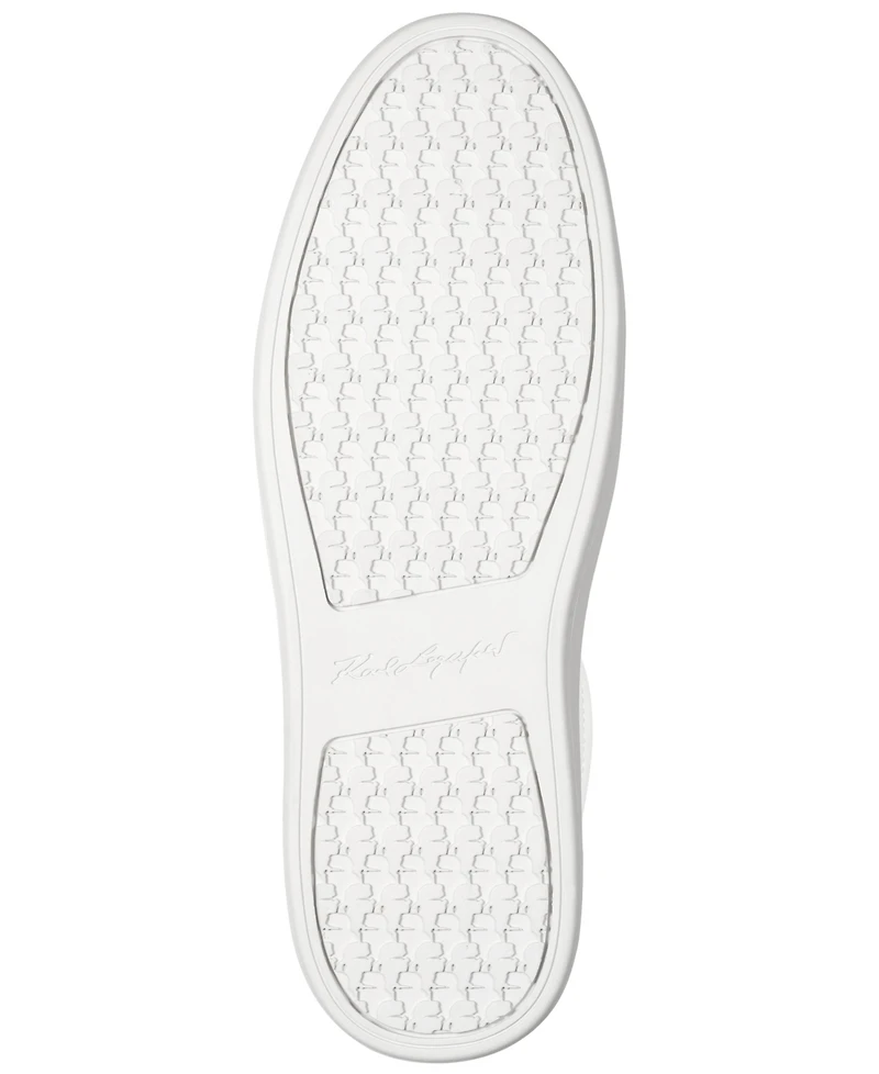 Karl Lagerfeld Men's Side Logo Lace-Up Sneakers