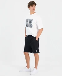 Hugo Boss Men's Daronso Cotton Drawstring 7" Shorts