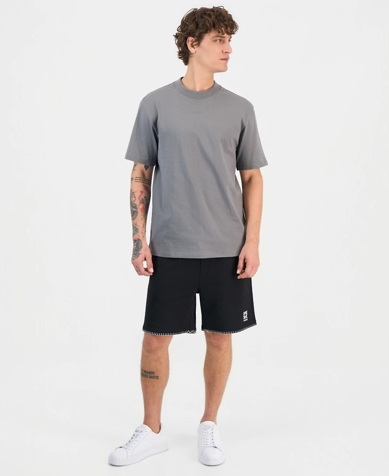 Hugo Boss Men's Dapolino Cotton Logo Crewneck T-Shirt