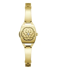 Guess Women's Silver-Tone Stainless Steel Analog Watch