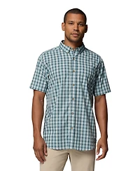 Columbia Men's Rapid Rivers Short Sleeve Plaid Shirt