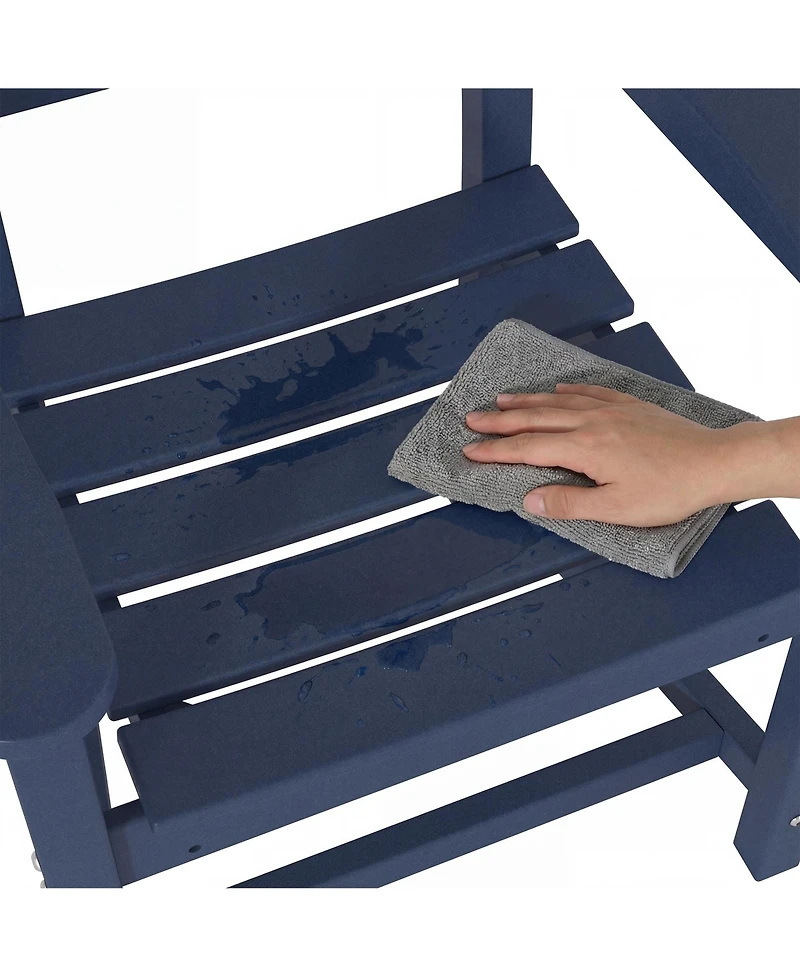 Set of 2 Outdoor Dining Chair with Armrests, For All Weather Conditions