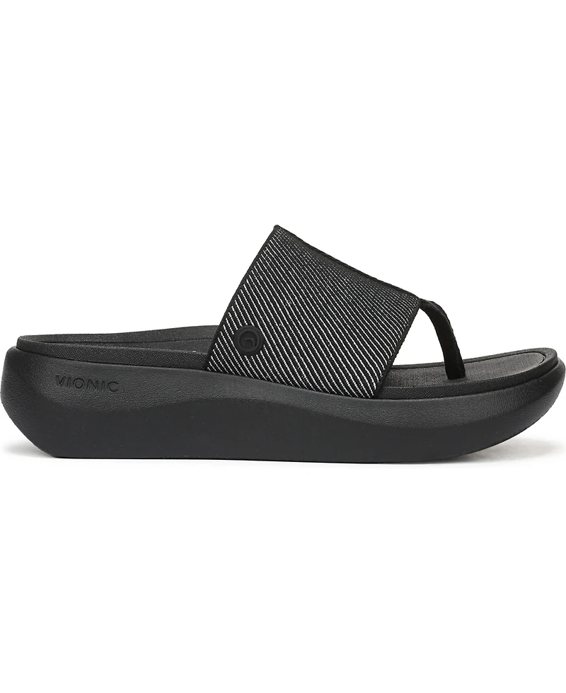Vionic Womens Aqua Thong Sandals