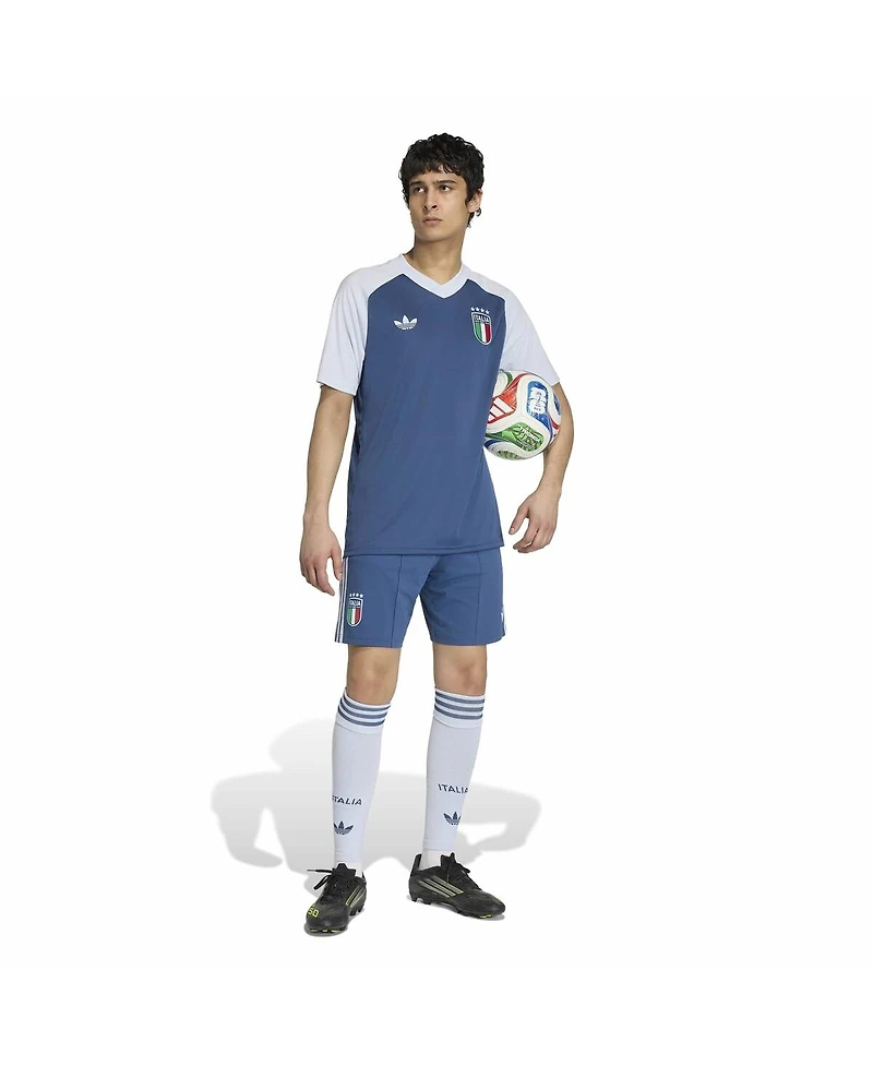 Adidas Men's Blue Italy National Team Fifa X World Cup 2026 Pre-Match Away Training Jersey