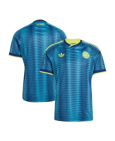 Adidas Men's Turquoise Colombia National Team Fifa X World Cup 2026 Away Replica Jersey