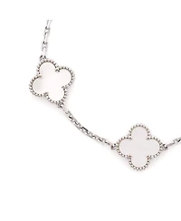 Pre-Owned Van Cleef and Arpels Vintage Alhambra 5 Motifs Bracelet