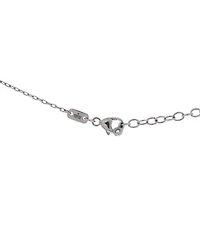 Pre-Owned Gucci Gg Running Station Necklace