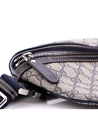 Pre-Owned Gucci Small Belt Bag Gg Coated Canvas with Leather