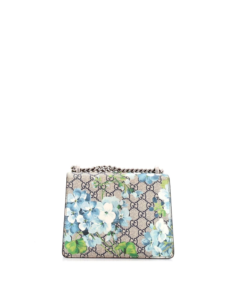 Pre-Owned Gucci Mini Dionysus Bag Blooms Print Gg Coated Canvas