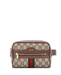 Pre-Owned Gucci Small Ophidia Belt Bag Gg Coated Canvas