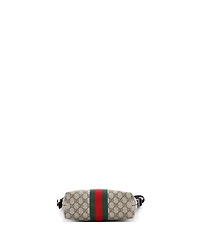 Pre-Owned Gucci Small Web Messenger Bag Gg Coated Canvas