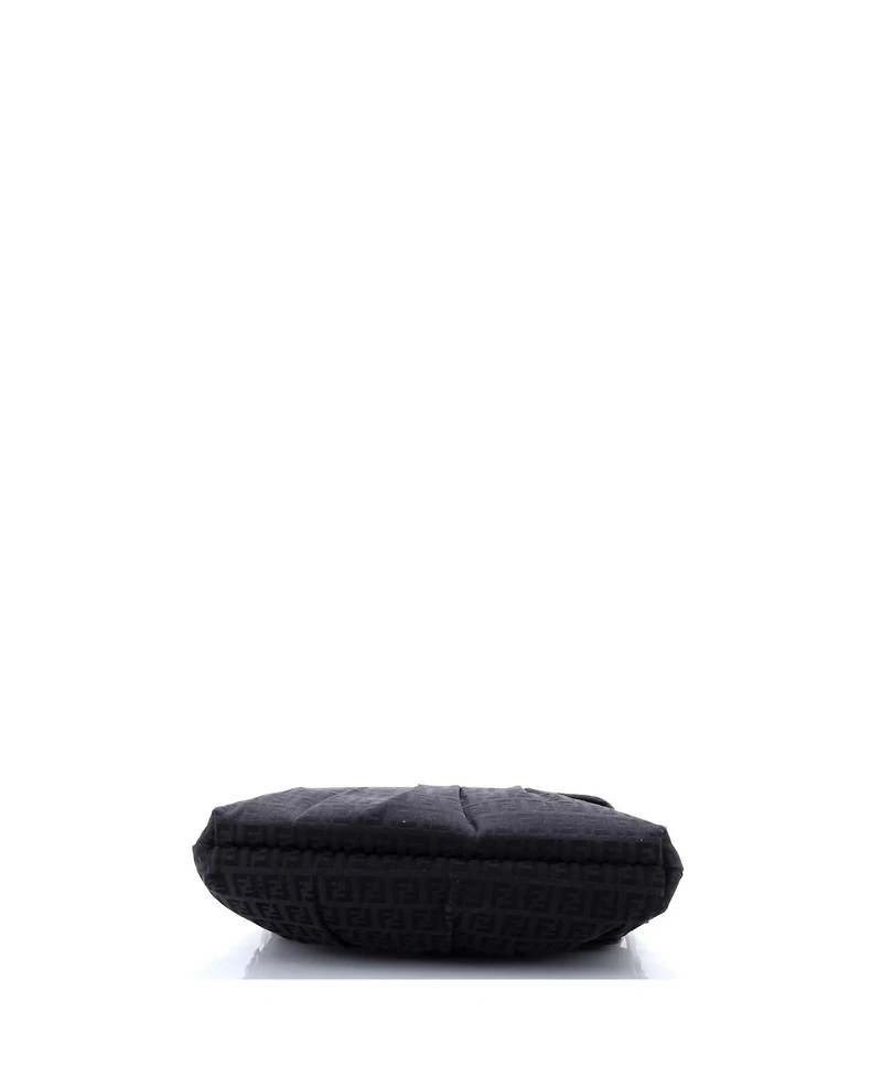 Pre-Owned Fendi Small Chef Flap Bag Zucca Canvas