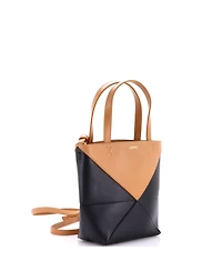 Pre-Owned Loewe Mini Puzzle Fold Tote Leather