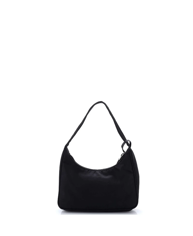 Pre-Owned Prada Mini Re-Edition 2000 Hobo Tessuto