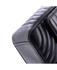 Pre-Owned Prada Chain Flap Shoulder Bag Diagramme Quilted Leather