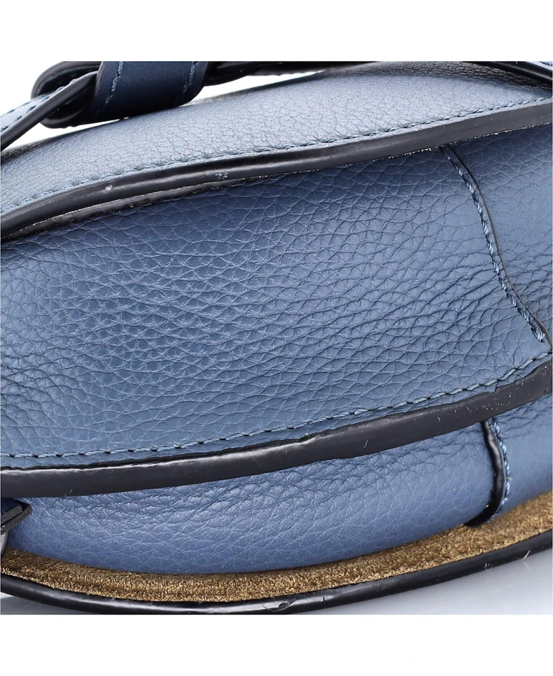 Pre-Owned Loewe Mini Gate Shoulder Bag Leather