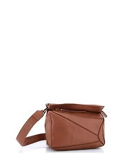 Pre-Owned Loewe Small Monochrome Puzzle Edge Bag Leather